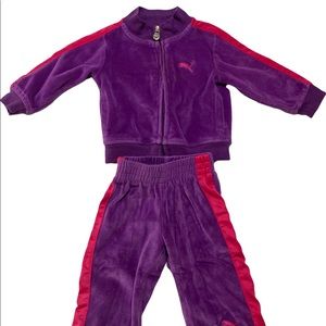Puma Leisure Suit sz. 3-6 mo